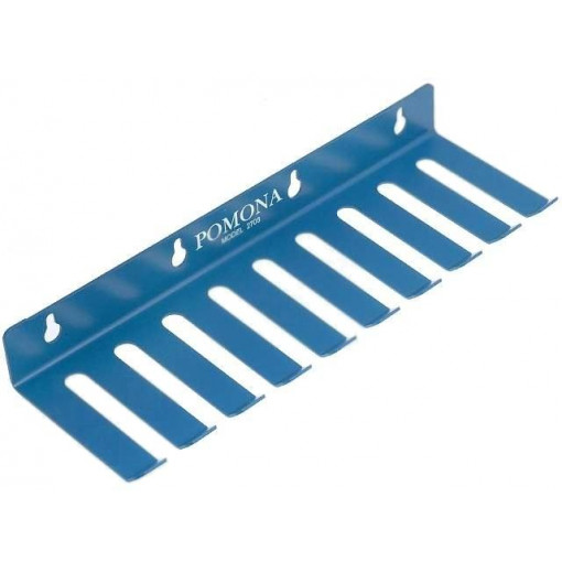 ; Hanger for test leads; Number of slots: 9; Mat: steel; L: 279.4mm; POMONA