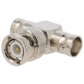 3285; T adapter; BNC plug,BNC socket x2; 500V; 50Ω; POMONA