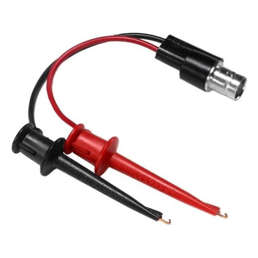 3788 POMONA; Test lead; 60VDC; 2x hook clip-on probe-BNC female plug; Z: 50Ω; POMONA 3788 POMONA; Test lead; 60VDC; 2x hook clip-on probe-BNC female plug; Z: 50Ω; POMONA