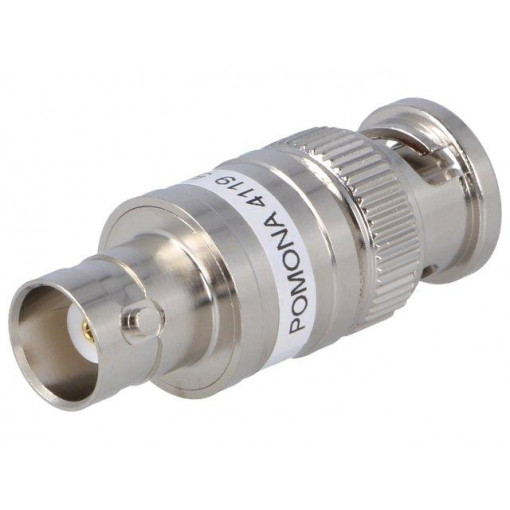 4119-50; Coupler; BNC socket,BNC plug; 50Ω; POMONA 4119-50; Coupler; BNC socket,BNC plug; 50Ω; POMONA
