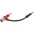 4684 POMONA; Test lead; black; 60VDC; max.55°C; Insulation: PVC; POMONA