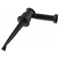 4723-0; Clip-on probe; hook type; 5A; 60VDC; black; Grip capac: max.2.29mm; POMONA