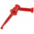 4723-2; Clip-on probe; hook type; 5A; 60VDC; red; Grip capac: max.2.29mm; POMONA