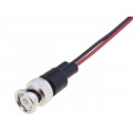 4970 POMONA; Test lead; 60VDC; BNC male plug-free end; Len: 0.15m; POMONA