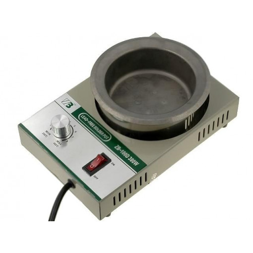 ; Device: soldering pot; 380W; 200÷450°C; 100mm; 230VAC; Plug: EU; MCP ; Device: soldering pot; 380W; 200÷450°C; 100mm; 230VAC; Plug: EU; MCP