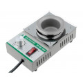 ; Device: soldering pot; 200W; 200÷450°C; 50mm; 230VAC; Plug: EU; MCP