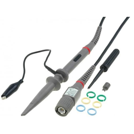 PP-150; Probe: for oscilloscope; Band: ≤100MHz (10: 1),≤5MHz (1: 1); 1.2m; HANTEK