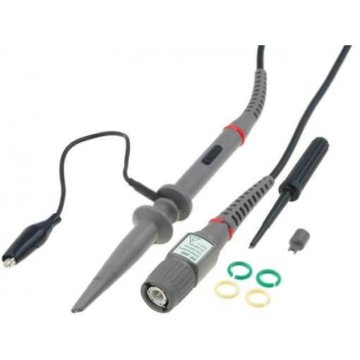 PP-200; Probe: for oscilloscope; Band: ≤10MHz (1: 1),≤200MHz (10: 1); 1.2m; HANTEK