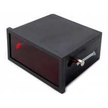 ; Enclosure: panel; X: 96mm; Y: 48mm; Z: 90mm; ABS; black; Series: DINS; SUPERTRONIC