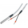 72-11301001-0300.0045.PP; Sensor: temperature; Pt100; 100Ω; cl.B; Body dim: Ø6x45mm; Len: 3m; GUENTHER