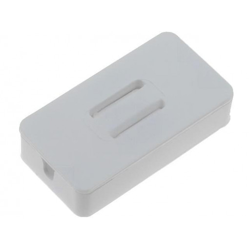 ; Enclosure: junction box; X: 49mm; Y: 25.5mm; Z: 11mm; ABS; white; SUPERTRONIC ; Enclosure: junction box; X: 49mm; Y: 25.5mm; Z: 11mm; ABS; white; SUPERTRONIC