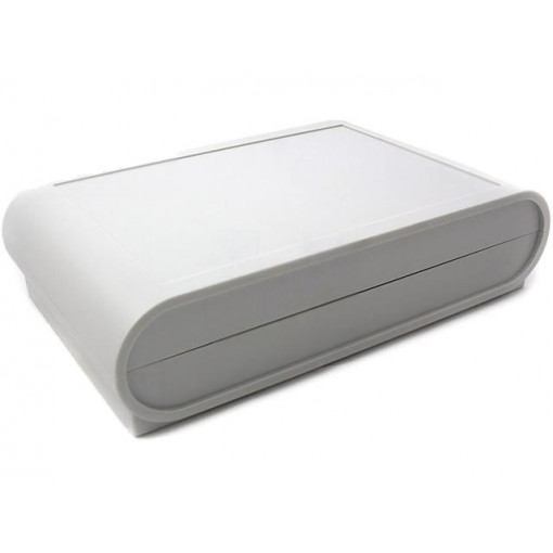 ; Enclosure: desktop; DESKONE; X: 140mm; Y: 220mm; Z: 56mm; ABS; grey; SUPERTRONIC ; Enclosure: desktop; DESKONE; X: 140mm; Y: 220mm; Z: 56mm; ABS; grey; SUPERTRONIC