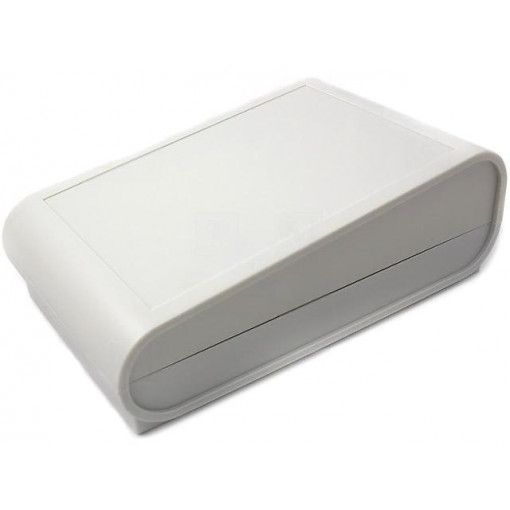 ; Enclosure: desktop; DESKONE; X: 140mm; Y: 220mm; Z: 56mm; ABS; grey; SUPERTRONIC ; Enclosure: desktop; DESKONE; X: 140mm; Y: 220mm; Z: 56mm; ABS; grey; SUPERTRONIC