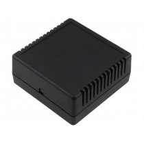 ; Enclosure: for alarms; X: 85mm; Y: 85mm; Z: 35.5mm; ABS; black; SUPERTRONIC ; Enclosure: for alarms; X: 85mm; Y: 85mm; Z: 35.5mm; ABS; black; SUPERTRONIC