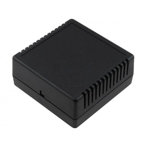 ; Enclosure: for alarms; X: 85mm; Y: 85mm; Z: 35.5mm; ABS; black; SUPERTRONIC ; Enclosure: for alarms; X: 85mm; Y: 85mm; Z: 35.5mm; ABS; black; SUPERTRONIC