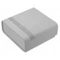 ; Enclosure: with panel; DESKONE; X: 155mm; Y: 155mm; Z: 61mm; ABS; grey; SUPERTRONIC