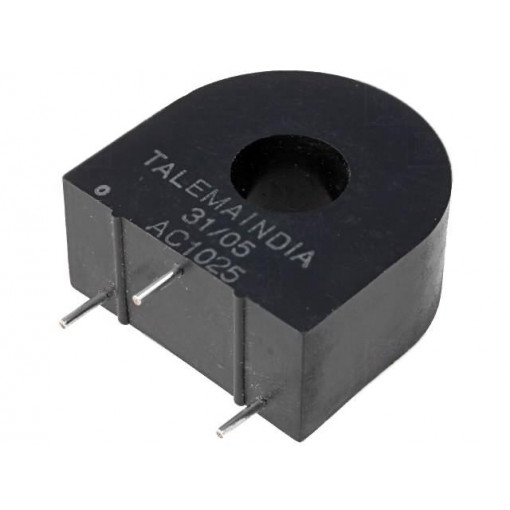 AC1025; Current transformer; Series: AC; 25A; Trans: 1000: 1; 100Ω; 63mVA; TALEMA AC1025; Current transformer; Series: AC; 25A; Trans: 1000: 1; 100Ω; 63mVA; TALEMA