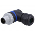 PXPPAM12RAM05ASTPG9; Plug; M12; PIN: 5; male; A code-DeviceNet / CANopen; for cable; BULGIN PXPPAM12RAM05ASTPG9; Plug; M12; PIN: 5; male; A code-DeviceNet / CANopen; for cable; BULGIN