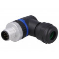 PXPPAM12RAM08ASTPG9; Plug; M12; PIN: 8; male; A code-DeviceNet / CANopen; for cable; BULGIN PXPPAM12RAM08ASTPG9; Plug; M12; PIN: 8; male; A code-DeviceNet / CANopen; for cable; BULGIN