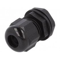 PPC11 BK080; Cable gland; PG11; IP66,IP68; Mat: polyamide; black; Pcs: 10; ALPHA WIRE