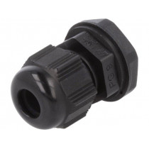 PPC9 BK080; Cable gland; PG9; IP66,IP68; Mat: polyamide; black; Pcs: 10; ALPHA WIRE