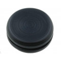 ; Grommet; with bulkhead; Ømount.hole: 12.5mm; Øhole: 9.5mm; PVC; ESSENTRA
