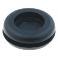 ; Grommet; with bulkhead; Ømount.hole: 16mm; Øhole: 12.5mm; PVC; ESSENTRA