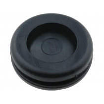 ; Grommet; with bulkhead; Ømount.hole: 19mm; Øhole: 16mm; PVC; black; ESSENTRA ; Grommet; with bulkhead; Ømount.hole: 19mm; Øhole: 16mm; PVC; black; ESSENTRA