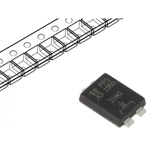 PPS1550; Diode: Schottky rectifying; SMD; 50V; 15A; PowerSMD; DIOTEC SEMICONDUCTOR