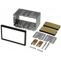 ; Universal mounting half frame; 2 DIN; Citroën,Ford,Mercedes; 4CARMEDIA