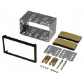 ; Universal mounting half frame; 2 DIN; Citroën,Ford,Mercedes; 4CARMEDIA