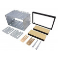 ; Universal mounting half frame; 2 DIN; Citroën,Ford,Mercedes; 4CARMEDIA