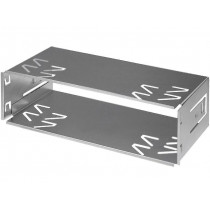 ; Car radio mounting half frame; 1 DIN; zinc; Alpine; 4CARMEDIA
