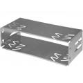 ; Car radio mounting half frame; 1 DIN; zinc; Clarion; 4CARMEDIA