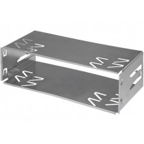 ; Car radio mounting half frame; 1 DIN; zinc; Clarion; 4CARMEDIA