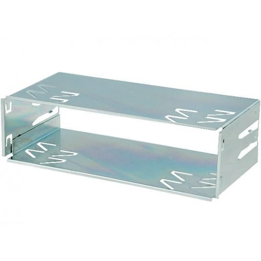 ; Car radio mounting half frame; 1 DIN; zinc; Kenwood; 4CARMEDIA