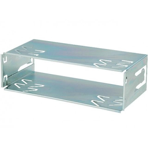 ; Car radio mounting half frame; 1 DIN; zinc; Kenwood; 4CARMEDIA