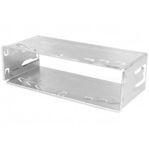 ; Car radio mounting half frame; zinc; JVC,Kenwood; 4CARMEDIA