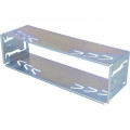 ; Car radio mounting half frame; zinc; JVC,Kenwood; 4CARMEDIA