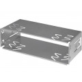 ; Car radio mounting half frame; 1 DIN; zinc; Panasonic; 4CARMEDIA