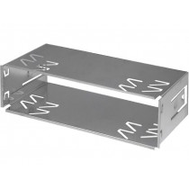 ; Car radio mounting half frame; 1 DIN; zinc; Panasonic; 4CARMEDIA