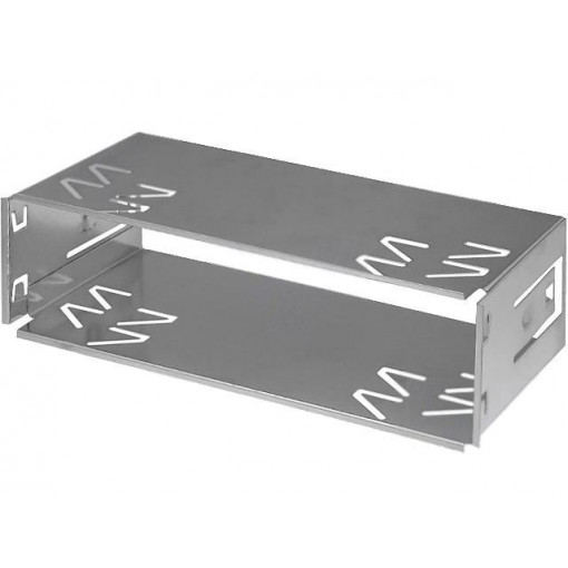 ; Car radio mounting half frame; 1 DIN; zinc; Panasonic; 4CARMEDIA