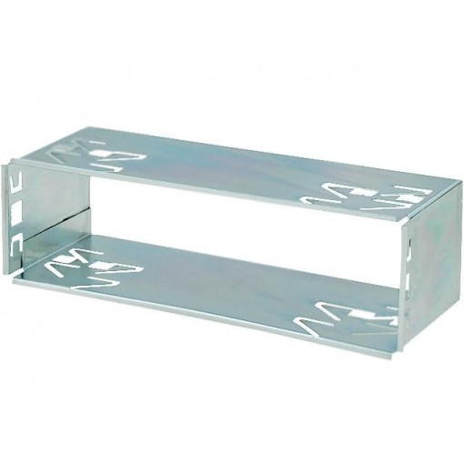 ; Car radio mounting half frame; 1 DIN; zinc; Sony; 4CARMEDIA