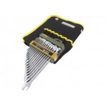 23821; Key set; combination spanner; Chrom-vanadium steel; Pcs: 15; PROXXON