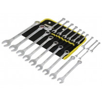 23822; Key set; combination spanner; Chrom-vanadium steel; Pcs: 21; PROXXON