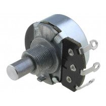 PR-246 220K A 20P1; Potentiometer: shaft; single turn; 220kΩ; 500mW; ±20%; soldered; TELPOD PR-246 220K A 20P1; Potentiometer: shaft; single turn; 220kΩ; 500mW; ±20%; soldered; TELPOD