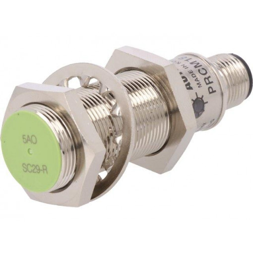 PRCM18-5AO; Sensor: inductive; Range: 0÷5mm; 85÷264VAC; Output conf: 2-wire NO; AUTONICS