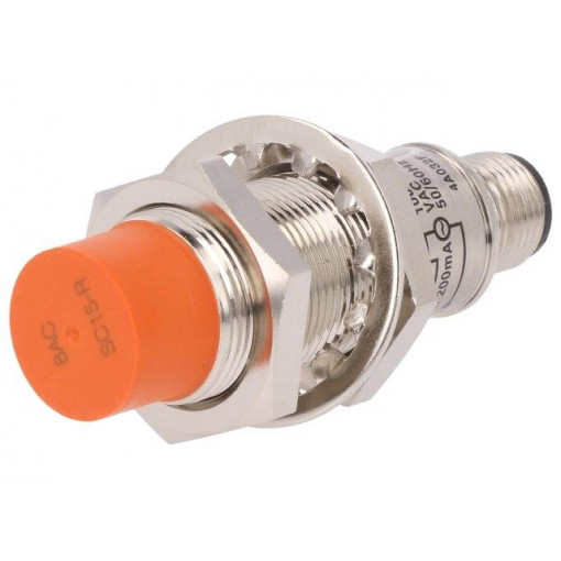 PRCM18-8AC; Sensor: inductive; Range: 0÷8mm; 85÷264VAC; Output conf: 2-wire NC; AUTONICS