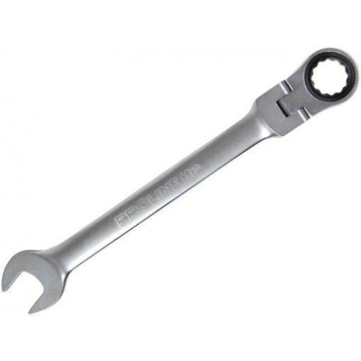 35458; Key; combination spanner,with ratchet,with joint; 18mm; PROLINE