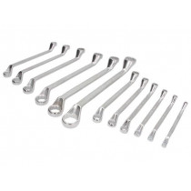 36512; Key set; box,bent; Chrom-vanadium steel; Pcs: 12; PROLINE